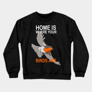 Bird Watching Birds Birding Crewneck Sweatshirt